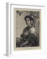 The Grape Gatherer-John Phillip-Framed Giclee Print