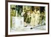 The Grape Harvest Festival, Detail-Sir Lawrence Alma-Tadema-Framed Art Print