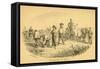 The Grape Harvest, Medoc-null-Framed Stretched Canvas