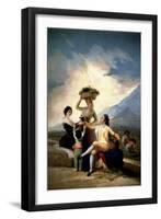 The Grape Harvest, or Autumn, 1786-Francisco de Goya y Lucientes-Framed Giclee Print