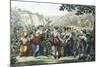 The Grape Harvest-Bartolomeo Pinelli-Mounted Giclee Print