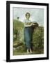 The Grape Picker, 1895-Leon Bazile Perrault-Framed Giclee Print