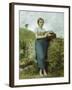 The Grape Picker, 1895-Leon Bazile Perrault-Framed Giclee Print