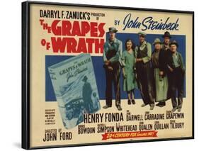 The Grapes of Wrath, 1940-null-Framed Art Print