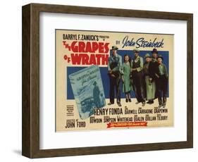 The Grapes of Wrath, 1940-null-Framed Art Print