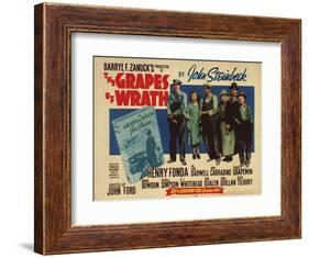 The Grapes of Wrath, 1940-null-Framed Art Print