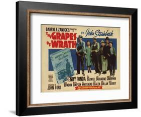 The Grapes of Wrath, 1940-null-Framed Art Print