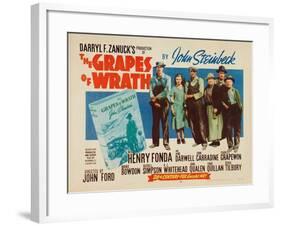 The Grapes of Wrath, 1940-null-Framed Giclee Print