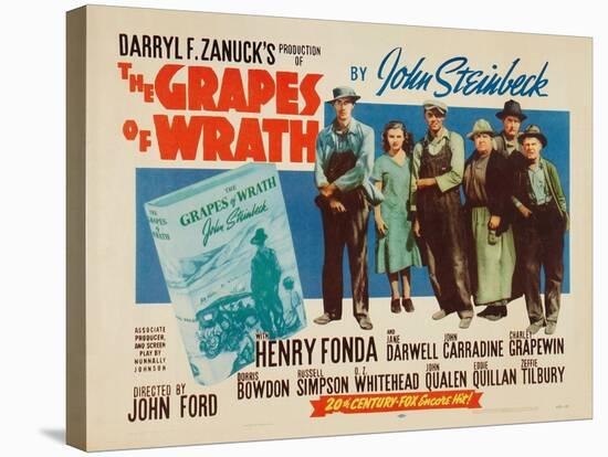 The Grapes of Wrath, 1940-null-Stretched Canvas