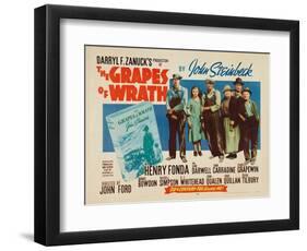 The Grapes of Wrath, 1940-null-Framed Giclee Print