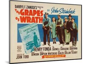 The Grapes of Wrath, 1940-null-Mounted Giclee Print