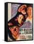 The Grapes of Wrath, French Movie Poster, 1940-null-Framed Stretched Canvas