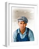 The Grapes of Wrath, Henry Fonda, 1940-null-Framed Premium Photographic Print