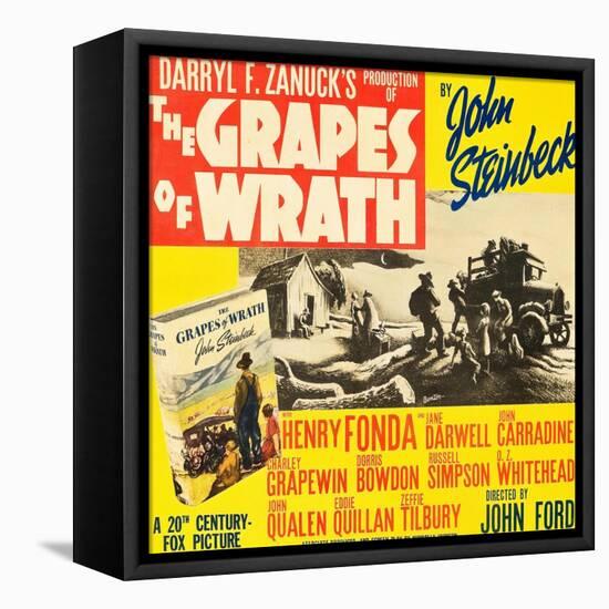 THE GRAPES OF WRATH-null-Framed Stretched Canvas