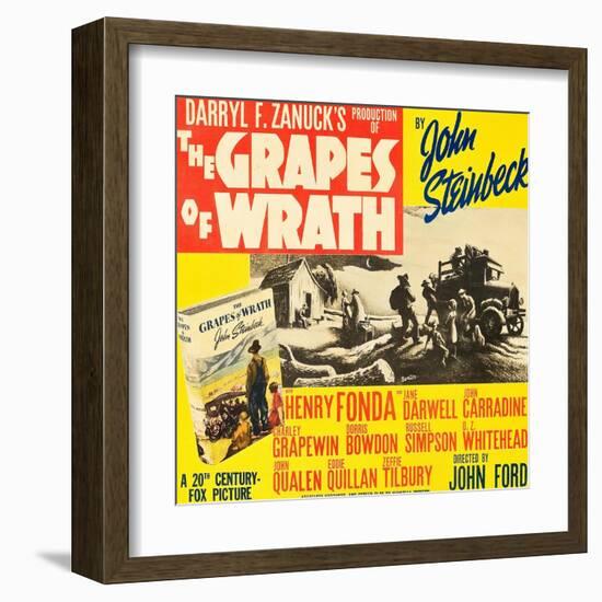 THE GRAPES OF WRATH-null-Framed Art Print