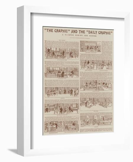 The Graphic and the Daily Graphic-null-Framed Giclee Print