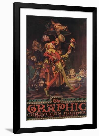 The Graphic Christmas Number Front Cover 1932-Van Jones-Framed Art Print