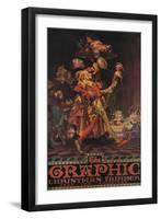 The Graphic Christmas Number Front Cover 1932-Van Jones-Framed Art Print