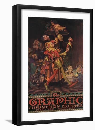 The Graphic Christmas Number Front Cover 1932-Van Jones-Framed Art Print