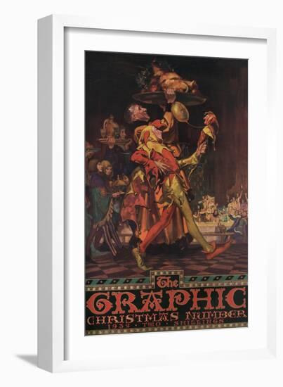 The Graphic Christmas Number Front Cover 1932-Van Jones-Framed Art Print