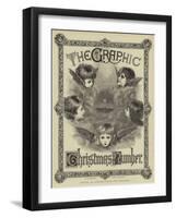 The Graphic Christmas Number-null-Framed Giclee Print