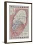 The Graphic Map of the Boer Republics-null-Framed Giclee Print