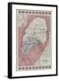 The Graphic Map of the Boer Republics-null-Framed Giclee Print