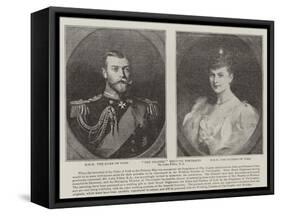 The Graphic Wedding Portraits-Sir Samuel Luke Fildes-Framed Stretched Canvas