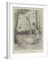 The Grave of Robert Louis Stevenson in Samoa-Joseph Nash-Framed Giclee Print
