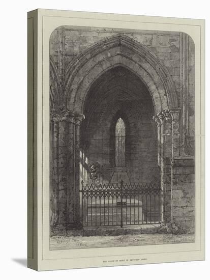 The Grave of Scott in Dryburgh Abbey-Samuel Read-Stretched Canvas