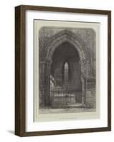 The Grave of Scott in Dryburgh Abbey-Samuel Read-Framed Giclee Print