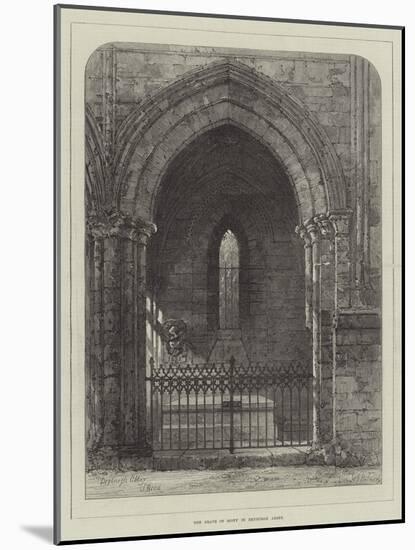 The Grave of Scott in Dryburgh Abbey-Samuel Read-Mounted Giclee Print