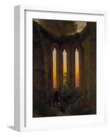 The Grave of Ulrich Von Hutten, 1824-Caspar David Friedrich-Framed Giclee Print