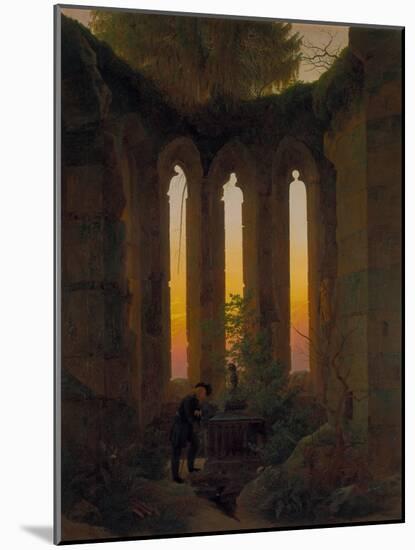 The Grave of Ulrich Von Hutten, 1824-Caspar David Friedrich-Mounted Giclee Print