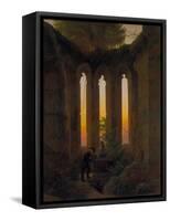 The Grave of Ulrich Von Hutten, 1824-Caspar David Friedrich-Framed Stretched Canvas