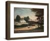 The Grave of William Penn, 1847-Edward Hicks-Framed Premium Giclee Print