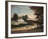 The Grave of William Penn, 1847-Edward Hicks-Framed Giclee Print