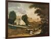 The Grave of William Penn, 1848-Jean-Baptiste-Camille Corot-Framed Giclee Print