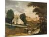 The Grave of William Penn, 1848-Jean-Baptiste-Camille Corot-Mounted Giclee Print