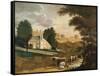 The Grave of William Penn, 1848-Jean-Baptiste-Camille Corot-Framed Stretched Canvas