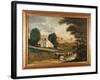 The Grave of William Penn, 1848-Edward Hicks-Framed Giclee Print