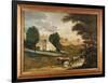 The Grave of William Penn, 1848-Edward Hicks-Framed Giclee Print