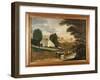 The Grave of William Penn, 1848-Edward Hicks-Framed Giclee Print