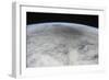 The Gray Shadow of the Moon Cast on Bright Clouds of the Northern Pacific Ocean-null-Framed Photographic Print