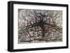 The Gray Tree, 1912-Piet Mondrian-Framed Art Print