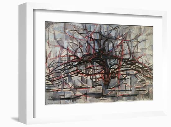 The Gray Tree, 1912-Piet Mondrian-Framed Art Print