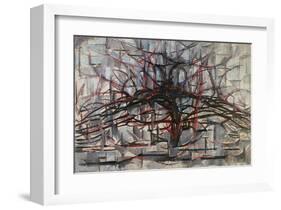 The Gray Tree, 1912-Piet Mondrian-Framed Art Print