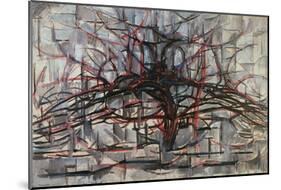 The Gray Tree, 1912-Piet Mondrian-Mounted Art Print