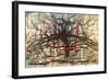 the Gray Tree 1912-Piet Mondrian-Framed Art Print