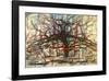 the Gray Tree 1912-Piet Mondrian-Framed Art Print